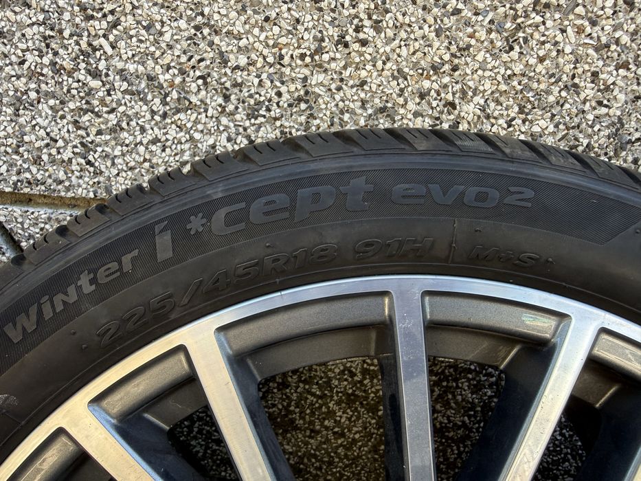 18” алуминиеви джанти с  Hankook зимни гуми 225/45/R18