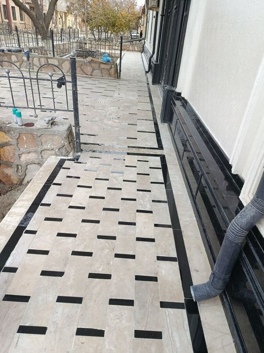 Брусчатка известняк Хар хил турдаги сапажоклар териш хизмати