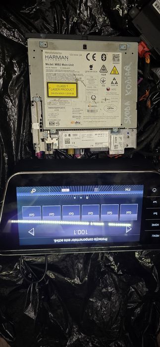 Navigatie Mib2 pro 9.2 inch originala Skoda Kodiaq Superb display