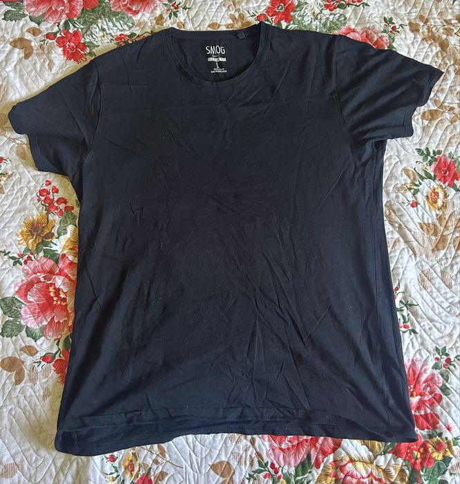 Tricou negru smog