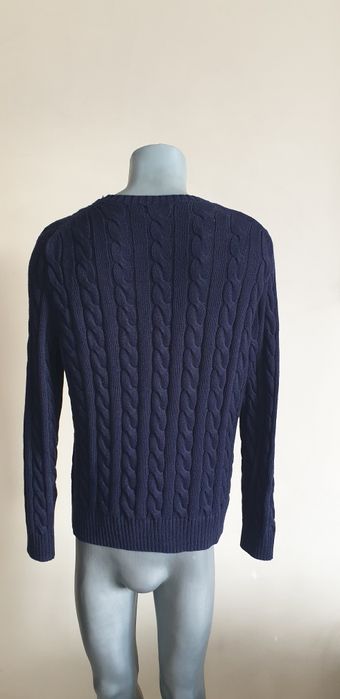 POLO Ralph Lauren Cable Cotton / Knit  S НОВО! ОРИГИНАЛ! Мъжки Пуловер