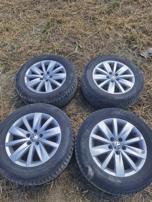 Jante aliaj 5x112 cu anvelope m+s 215/60 R16