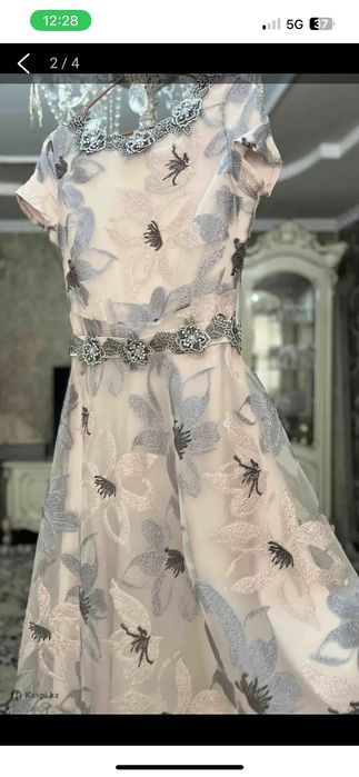 Платье от кутюрье Николь