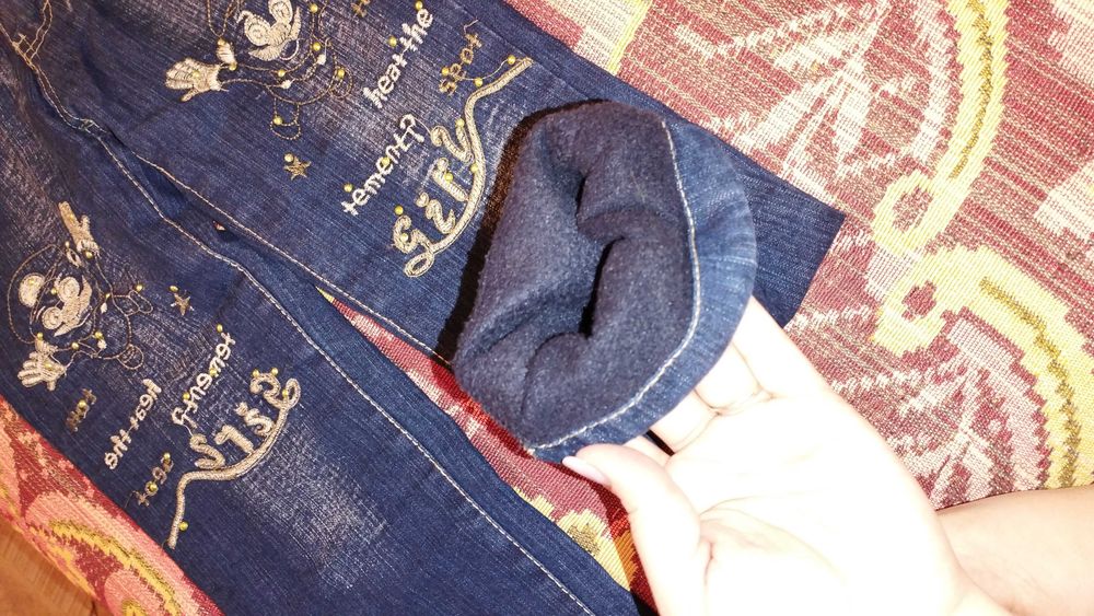 Брюки тёплые на девочку