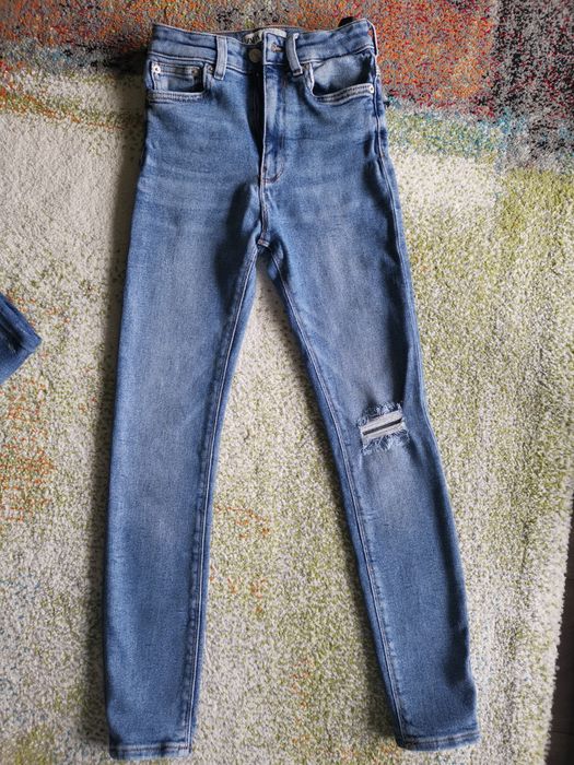 Blugi skinny 2xRiver Island si 1xZara