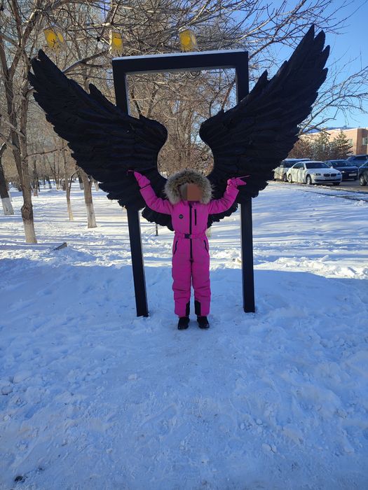 Зимний комбинезон на девочку