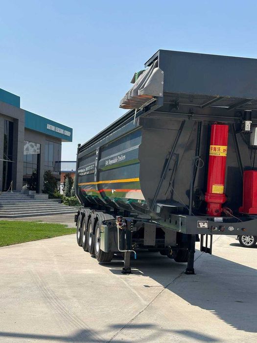 4 мостли самосвал полуприцеп "IZAZ"