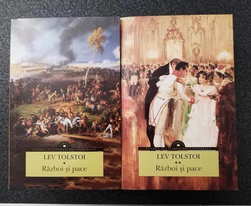 Război și pace, Lev Tolstoi,  2 volume, Editura Corint,