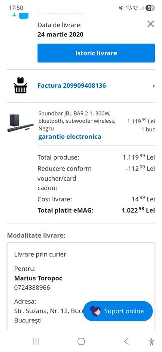 VAND JBL 2.1 300W