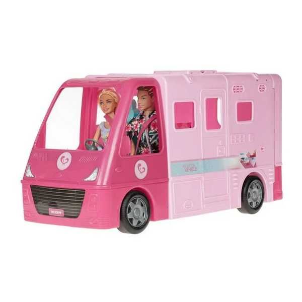 Розов кемпер Mercado Trade, С велосипед и аксесоари