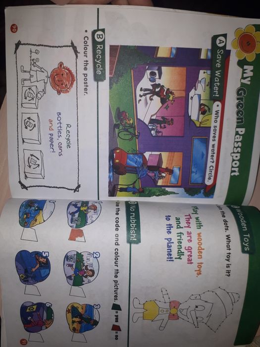 Activity book тетрадь 4 и 2 класс б/у
