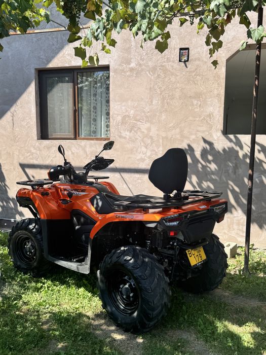 cf moto 520L din anul 2024, 2100km!