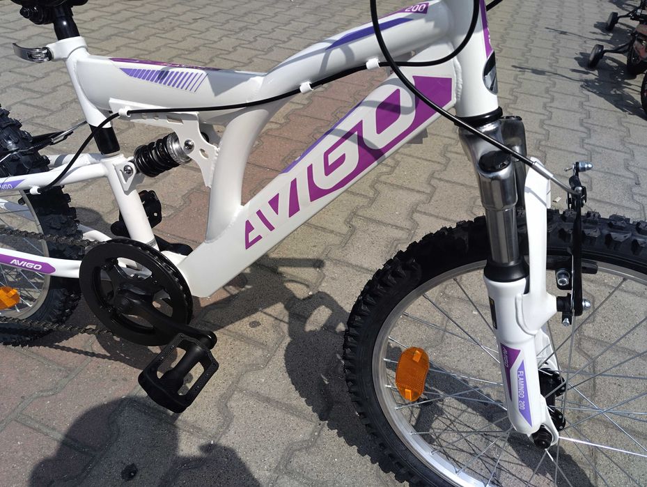 SPRINT Велосипед 20" AVIGO Flamingo бял