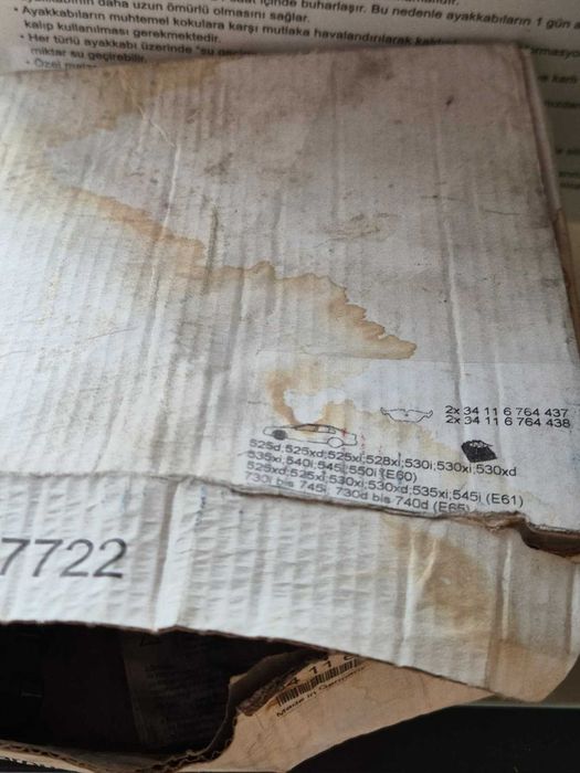 Placute bmw originale E60