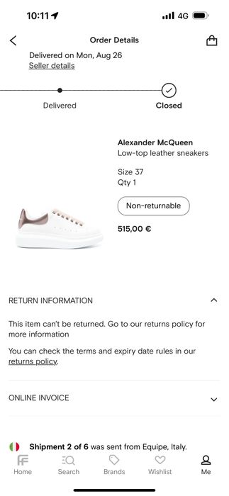 Обувки Alexander mcqueen