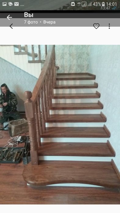 Металокаркас лестниц