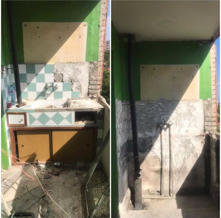 Разтоварване на контейнери