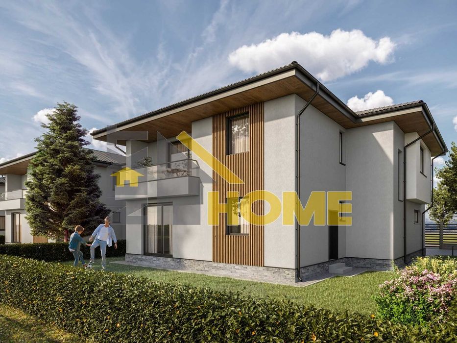 Самостоятелна еднофамилна къща с гараж и паркоместа