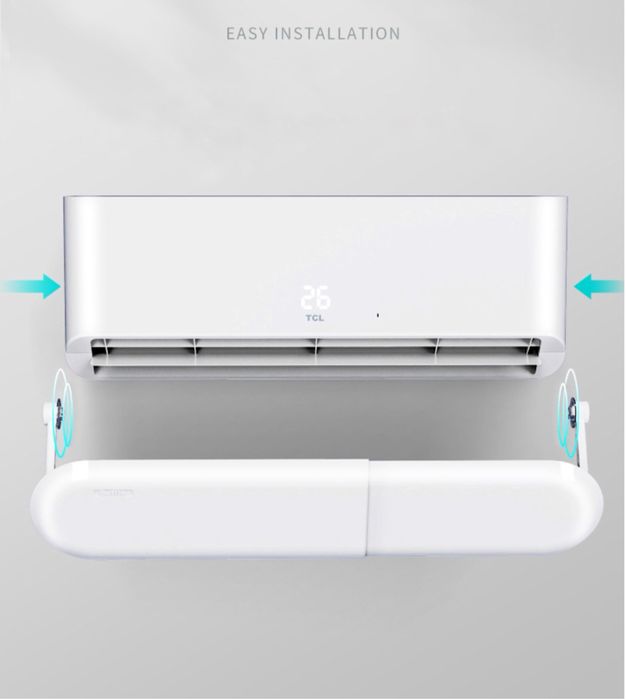 Защитный экран от продувания для кондиционера