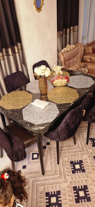 Set Masa cu 6 scaune NOU