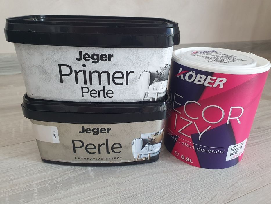 Vopsea decorativa pachet