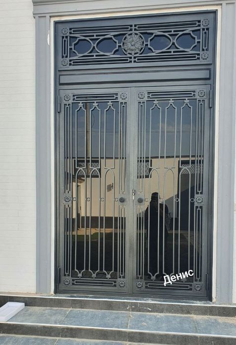 Ворота решетки двери навес перила приямки мангал барбекю козырек