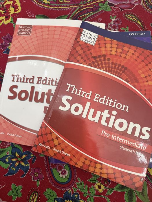 Продам книги по английскому Solution, pre-intermediate и intermediate
