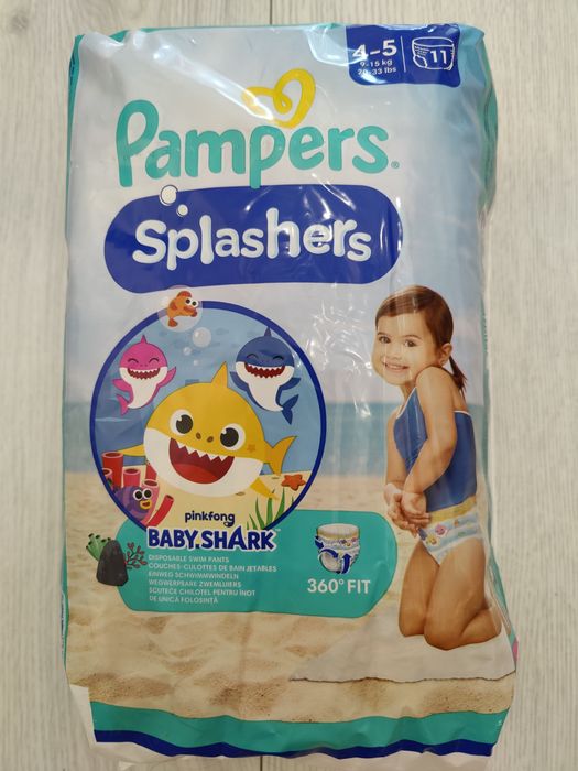 Pampers splashers nou