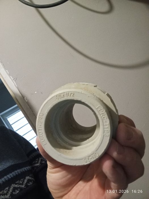 Пластик Муфта адаптер наруж резба 50 1 1/2