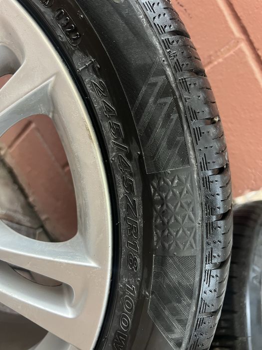 Титановые диски R18 разноширокие