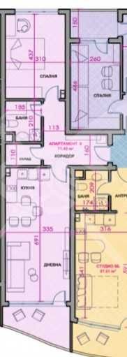 Продава се Двустаен апартамент в Поморие - 71 кв.м за 1761 €/кв.м - Снимка #1