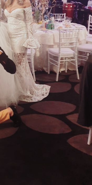 Rochie alba facuta pe comanda