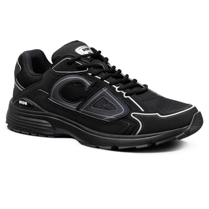 DIOR B30 Mesh Black Trainer