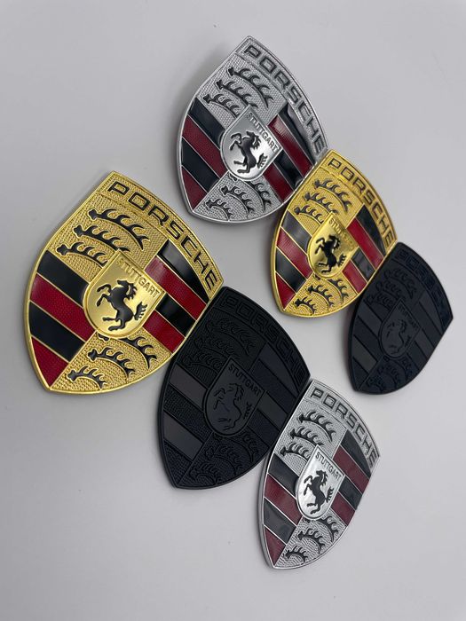 Emblema Compatibila PORSCHE capota fata cayenne panamera macan