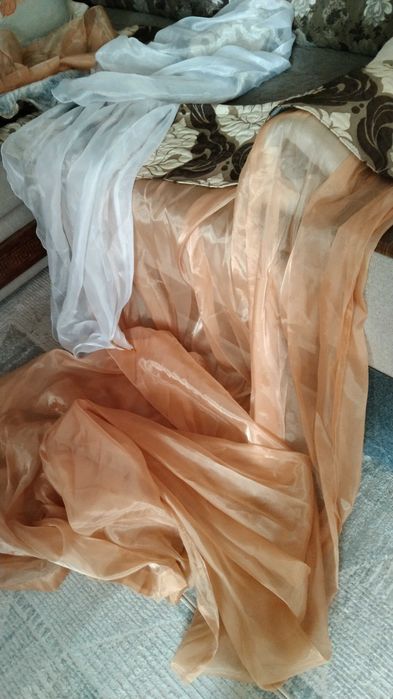 Продам тюль с ламбрикеном 3000