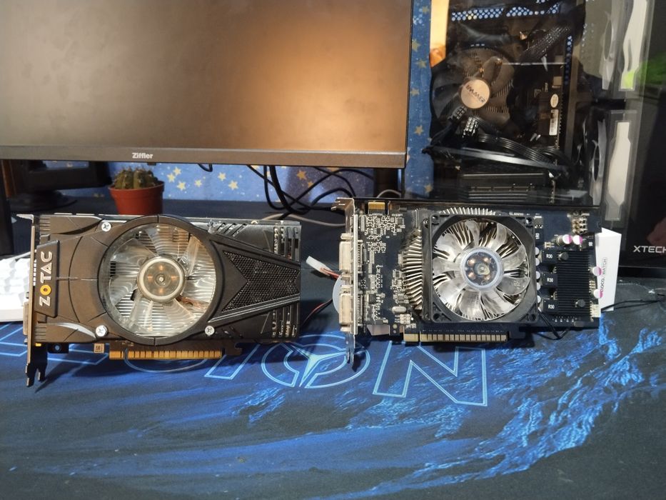 Видеокарта GTX 550 ti и GTS 450