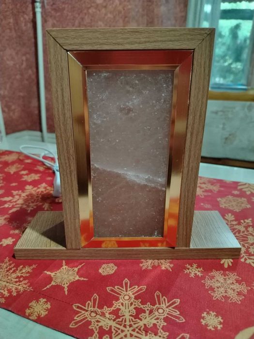 светильник из гималайской соли