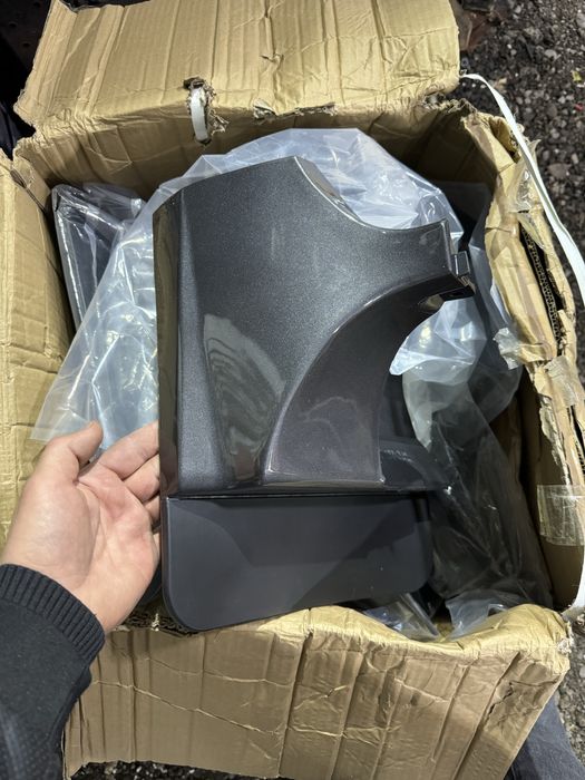 Брызговики Прадо 120 тойота ленд крузер губа пороги gx 470 дерево