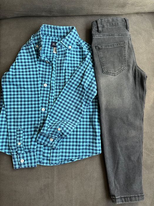 Ризка и дънки за момченце р-р 116