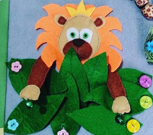 Развивающие игрушки из фетра