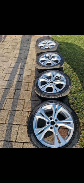 Jante Aluminiu Originale 5x108 R17 Anvelope Michelin 215 50 R17