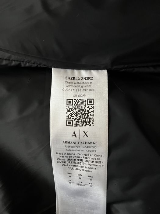 Geaca Armani Exchange