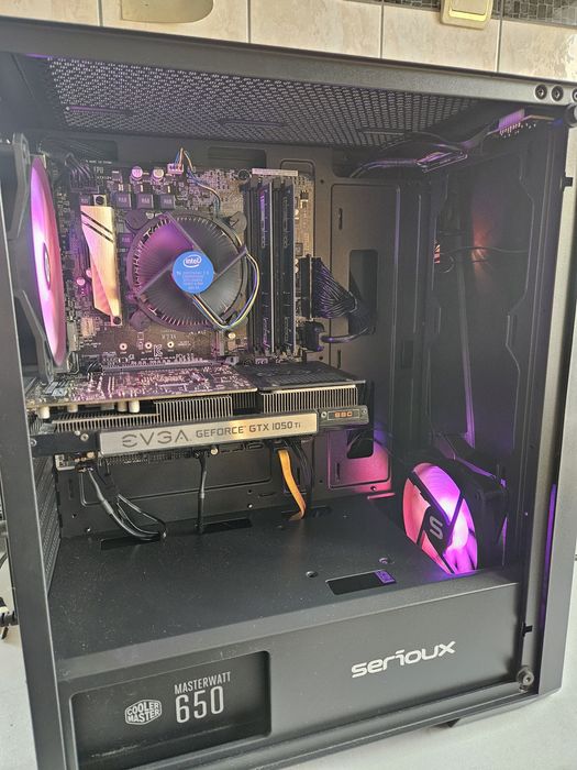 Unitate PC Gaming i5 7500 video 4GB GTX 1050TI 16GB RAM SSD
