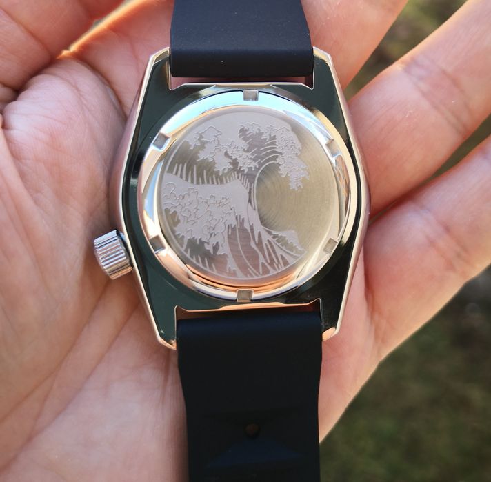 Ceas automatic Seiko Mod  MM300 MarineMaster  300 curea cauciuc