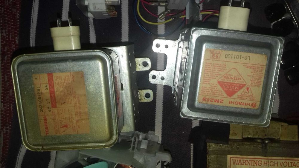 Componente cuptor microunde-magnetron,trafo inalte,conzi,ventilator