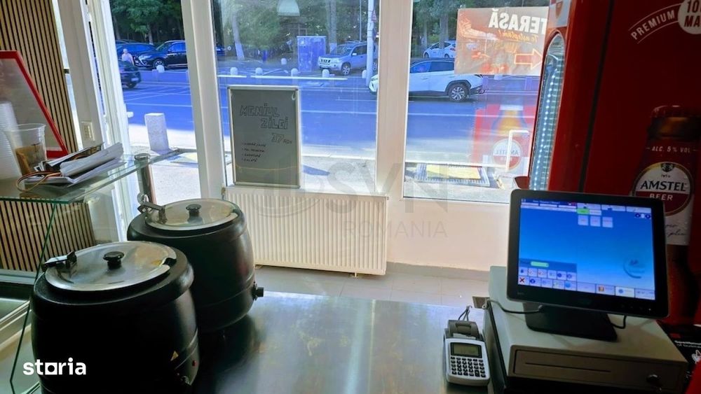 Spatiu comercial stradal - complet echipat