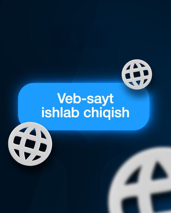 Veb-sayt ishlab chiqish