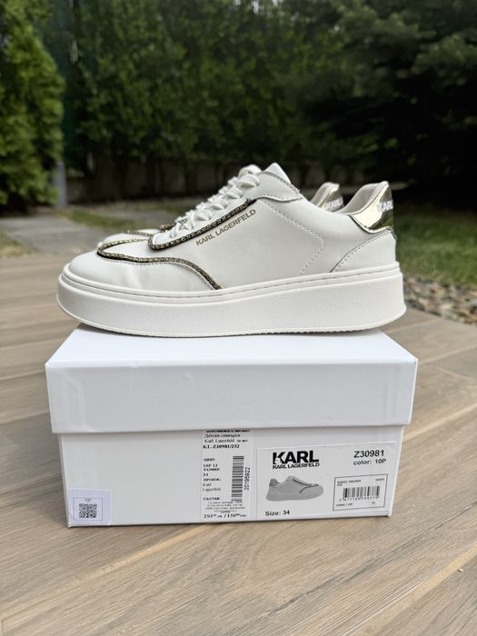 Детски маратонки Karl Lagerfeld, размер 34