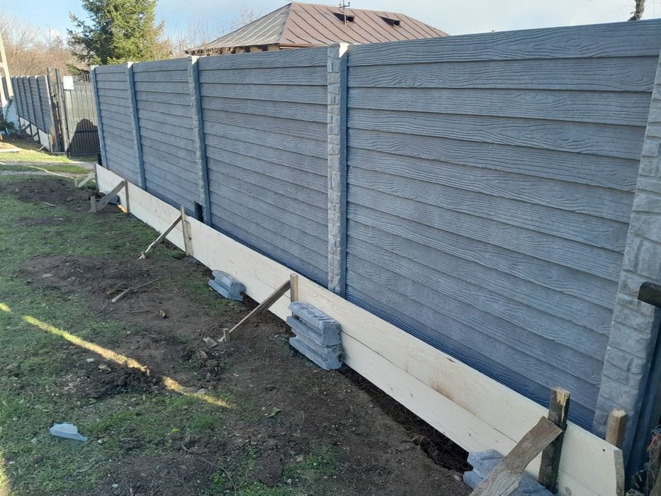Gard de beton la preturi avantajoase