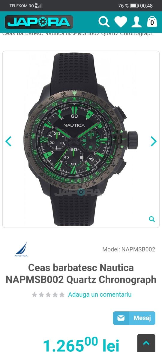 Nautica napmsb002 sale